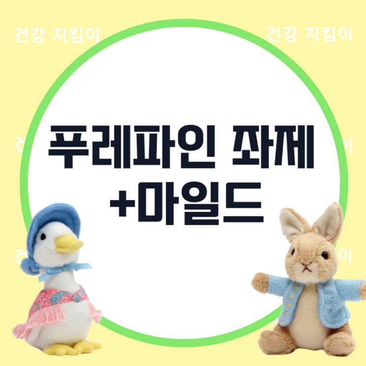  치질약 추천 푸레파인, 마일드 좌제