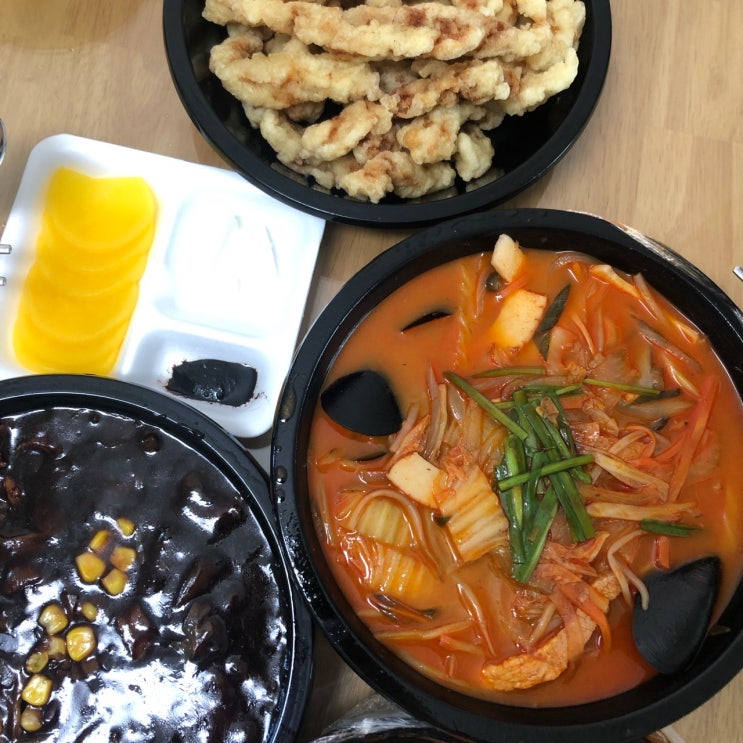  경산 중국집:) 화옌에서 2인세트 먹었어요