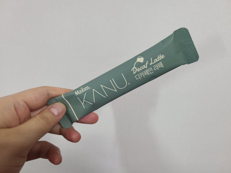  디카페인커피 추천:: 카누 디카페인 라떼
