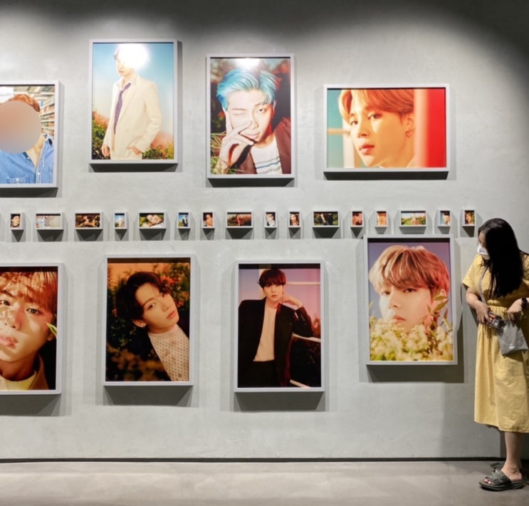  방탄소년단 하이브 인싸이트 뮤지엄 방문 :: 포토카드부터 방베이커리 에그타르트까지
