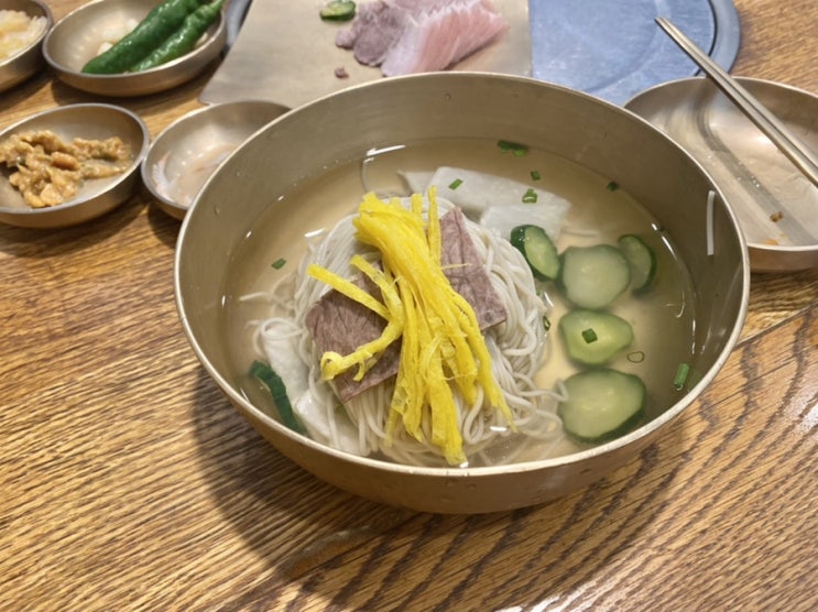  판교 능라도, 드디어 평양냉면의 계절이 왔다