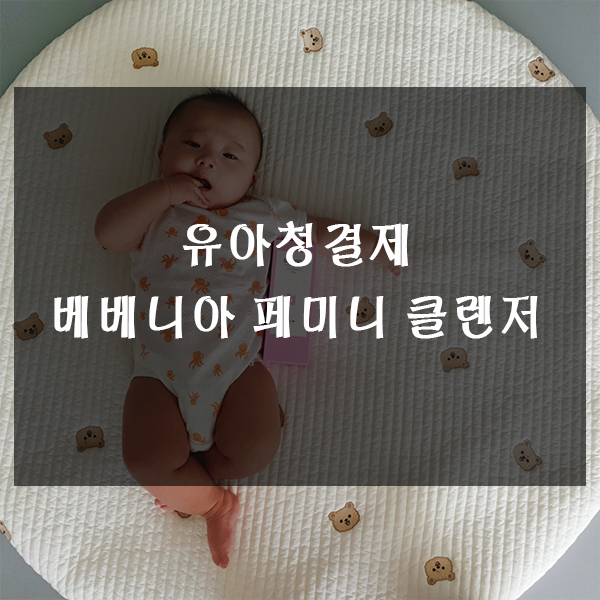  유아청결제 베베니아 페미니 클렌저 사용기