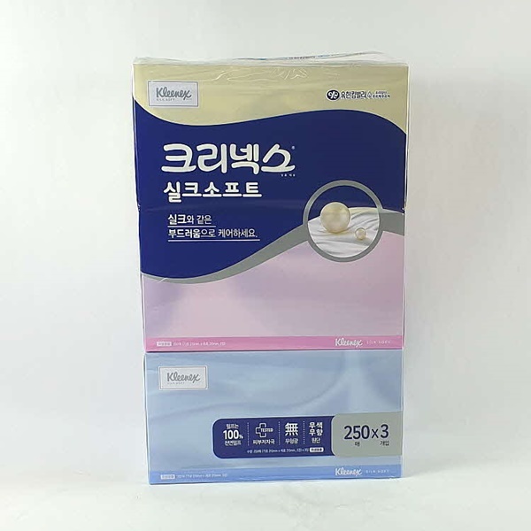 가성비 뛰어난 AMART/ 크리넥스 실크소프트 각티슈 250매 X 3입, 단일 개당 수량 좋아요 가성비 뛰어난 AMART/ 크리넥스 실크소프트 각티슈 250매 X 3입, 단일 개당 수량 좋아요