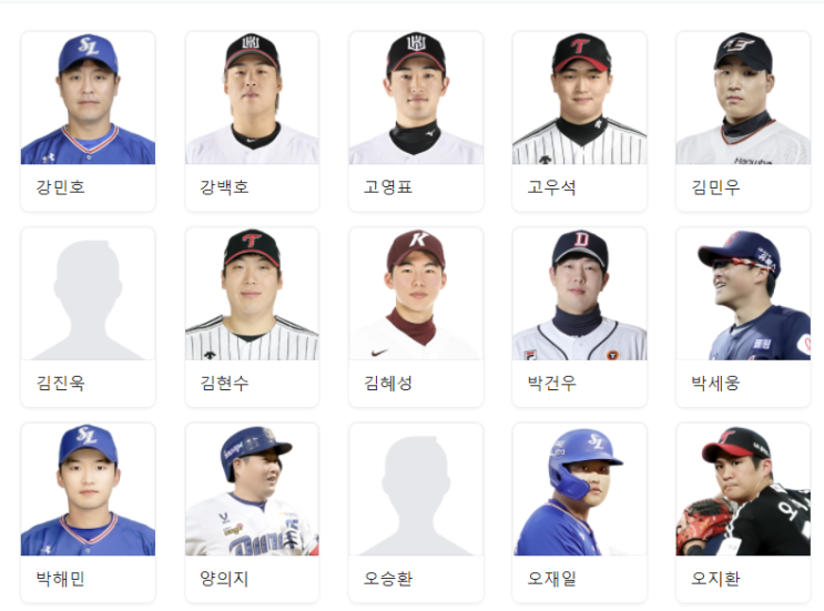  [2020도쿄올림픽] 올림픽 야구 대표팀 출전선수, 감독, 군 미필 선수, 야구 경기 일정