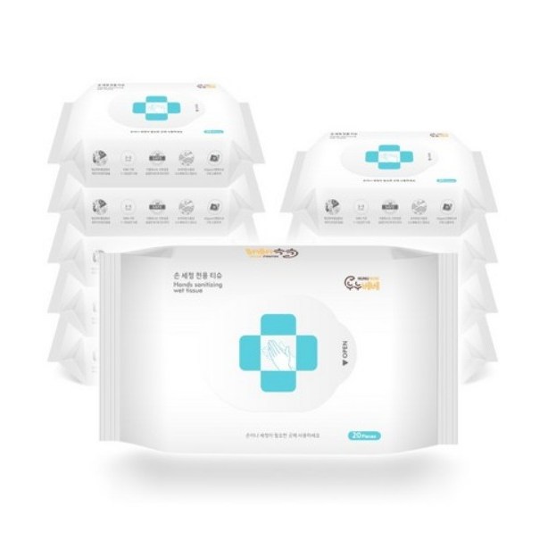 리뷰가 좋은 누누베베 손세정 티슈, 20매, 30팩 좋아요 리뷰가 좋은 누누베베 손세정 티슈, 20매, 30팩 좋아요