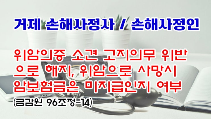  경남 거제시 손해사정인 및 거제 손해사정사의 자세한 자문상담