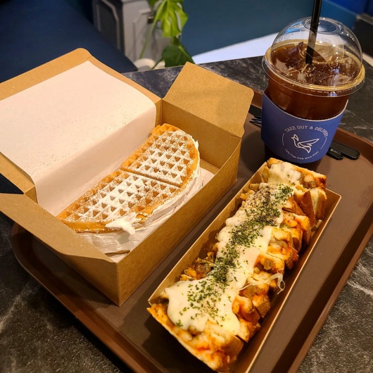  수원 인계동 카페 프리드링크 디저트 배달 맛집
