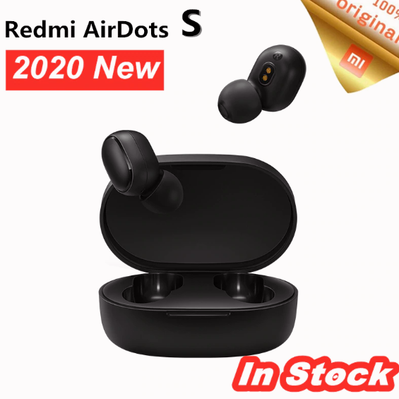 후기가 정말 좋은 샤오미 2020 최신 이중 마이크 위탁 예를 가진 Redmi AirDots S 무선 블루투스 이어폰 추천합니다