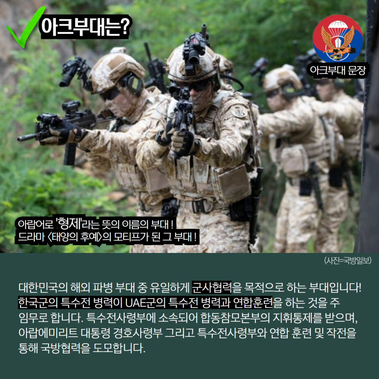 사막의 군사외교관! 통역병이 들려주는 아랍에미리트 아크부대(Akh Unit) 이야기 : 네이버 블로그