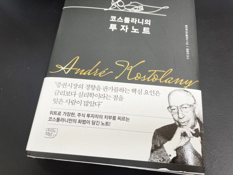  전업투자자의 비망록 코스톨라니의 투자노트