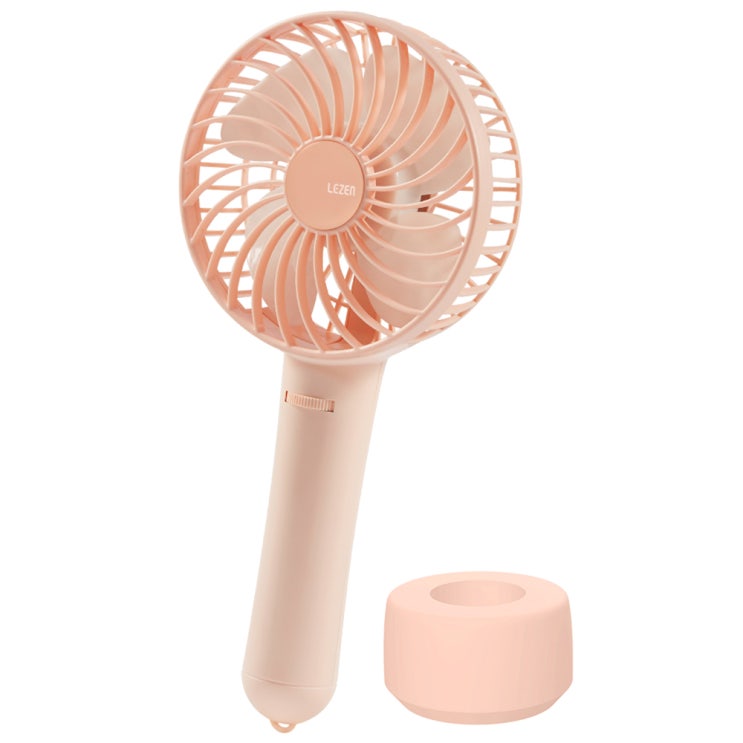 후기가 정말 좋은 르젠 USB 핸디형 휴대용 선풍기, LZMF-U400, SOFT PINK 추천해요