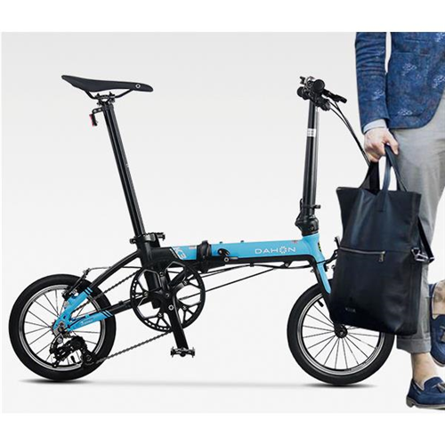 많이 팔린 다혼 DAHON K3 14인치 3단 7.9kg 초경량 미니벨로 접이식 자전거, 해운출고(7~15일전후), 01 블루 ···