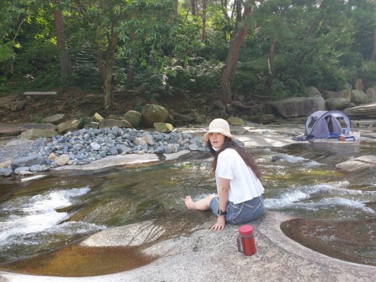 울산계곡 더위 날리는 시원한 자수정 동굴, 작천정계곡