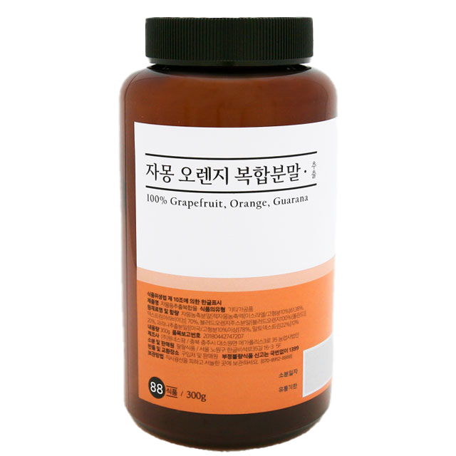 가성비 뛰어난 팔팔식품 자몽 오렌지 복합 추출분말, 300g, 1개 추천해요 가성비 뛰어난 팔팔식품 자몽 오렌지 복합 추출분말, 300g, 1개 추천해요