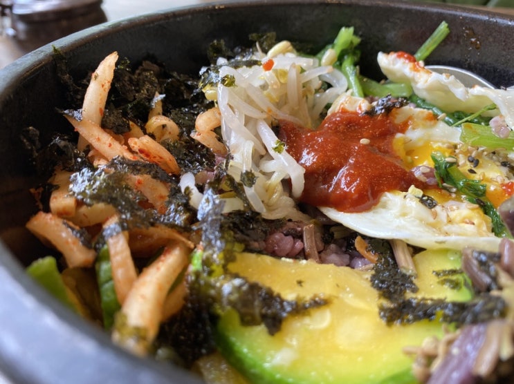  증미역 맛집 보돌미역, 직장인 점심 추천 돌솥비빔밥, 미역국