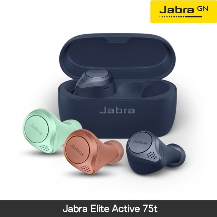 가성비 뛰어난 [국내정품][방수기능][ANC지원] 자브라 Jabra Elite Active 75t 블루투스 무선이어폰, 네이비 좋아요