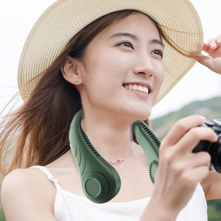 인기 많은 넥밴드선풍기 넥선풍기 샤오미 넥밴드 선풍기 넥밴드 단순생활넥밴드 목걸이 소형 팬 목 용, 초록 좋아요 인기 많은 넥밴드선풍기 넥선풍기 샤오미 넥밴드 선풍기 넥밴드 단순생활넥밴드 목걸이 소형 팬 목 용, 초록 좋아요