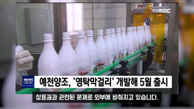 영탁막걸리150억 예천양조 영탁 부모와 회사와의 갈등