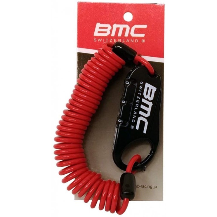 후기가 정말 좋은 BMC (비엠 씨) BMC 로고 와이어 자물쇠 BK Body / Red Wire 추천해요