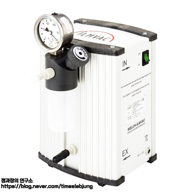 소형 내화학용 다이아프램 진공 펌프 / Copmact Chemical Resistance Vacuum Pump