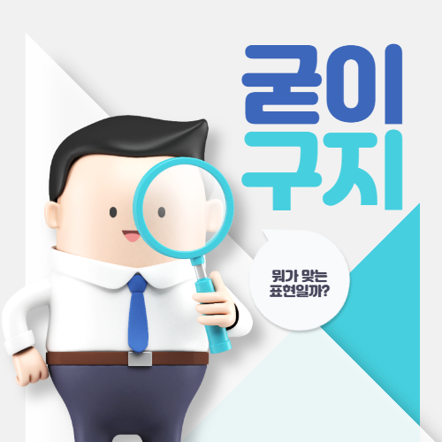  굳이 구지 뭐가 맞는 표현일까?
