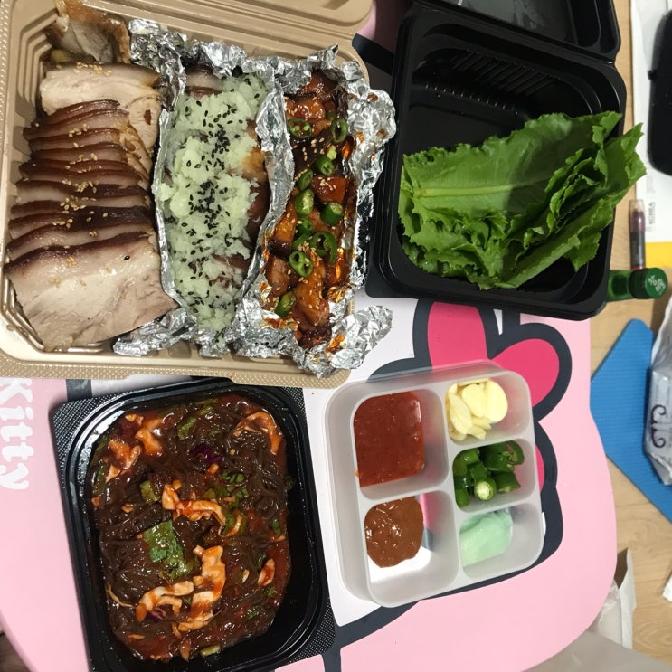  구구족 관저가수원점에서 신메뉴 싹쓰리 순살족발 시켜 먹기!
