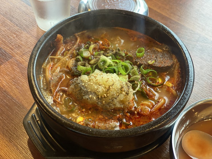  제주 미향해장국 플레이사계점 다진마늘이 신의한수!