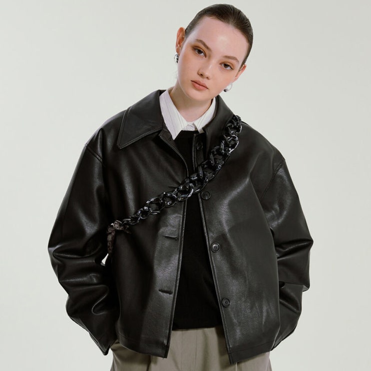 잘나가는 주드맥콜 여성용 Brenda Leather Jacket ··· 잘나가는 주드맥콜 여성용 Brenda Leather Jacket ···