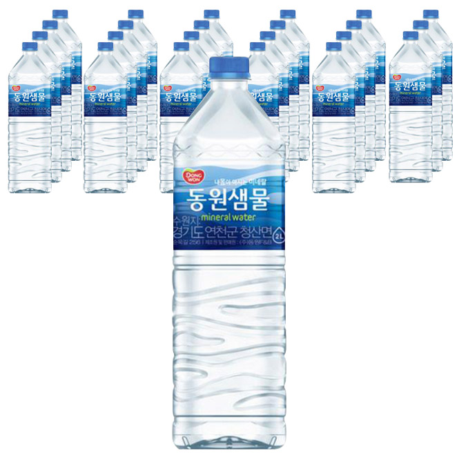리뷰가 좋은 동원샘물 미네마인, 2L, 24개 좋아요 리뷰가 좋은 동원샘물 미네마인, 2L, 24개 좋아요