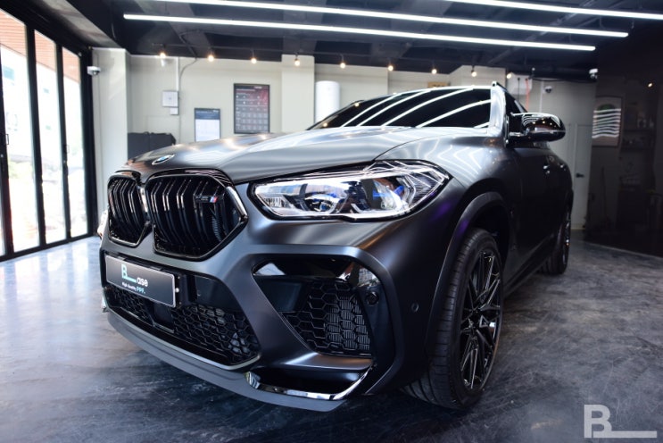  동작구 무광 PPF BMW X6M 풀패키지 정석의 차이 BASE에서