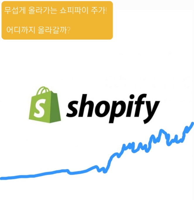  쇼피파이 주가, 놀라운 성장속도! shopify 아마존을 위협하는 e커머스 2위 !