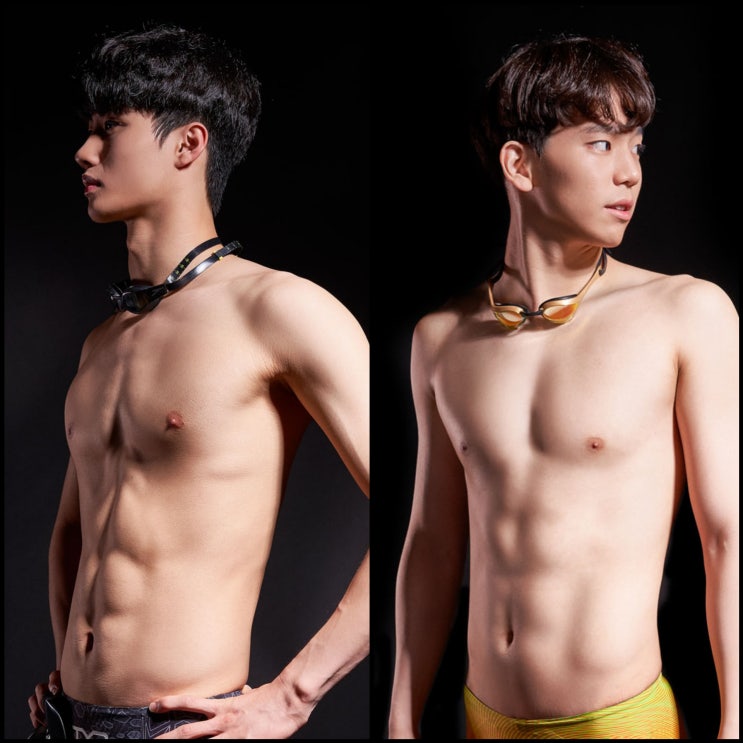 <b>수영</b> 남자 100m 자유형 결승... 1, 한국<b>신기록</b>), <b>이은지</b>, 문승우
