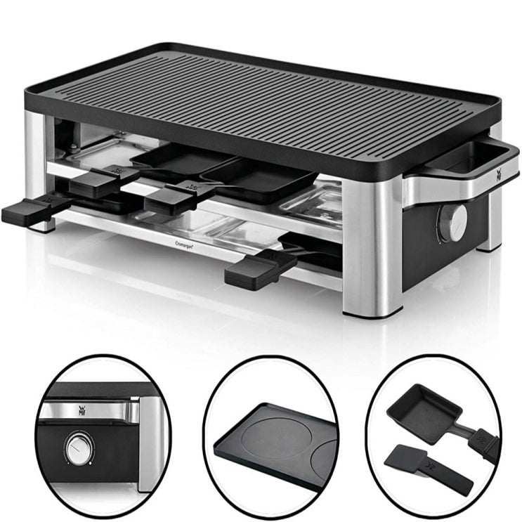 핵가성비 좋은 WMF 독일 로노 라끌렛 그릴 1500W 플레이트, - 좋아요