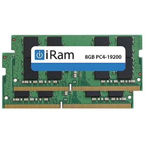 요즘 인기있는 iRam (아이라무) iMac (Retina 5K 27-inch 2017) 증설 메모리 PC4-19200 (DDR4-2400MHz) SO.DIMM (16GB (2 ×