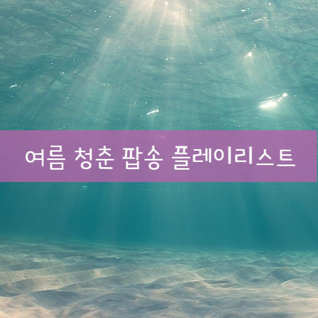  여름 팝송 플레이리스트 1편 - 마! 이게 청춘이다!