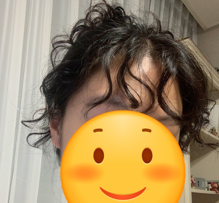  펌 잘하는 상수역 감성 헤어샵 - [ 그림홈 ] 앞머리 히피펌  (내돈내산)