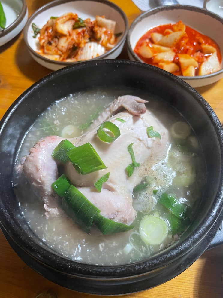 기흥구 상갈동 삼계탕 맛집 서울녹각삼계탕