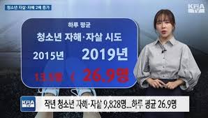 습관적자해사망 스트레스4가지유형 예방대책방안:가정안정 교육기관도움 심리적지지 열등감