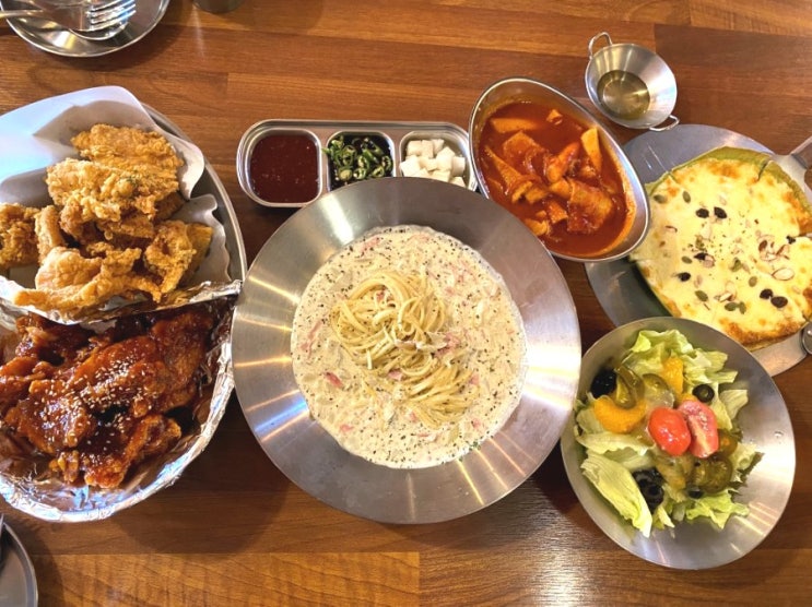  [울산]울산 성남동 치킨 맛집/ 다양한 고급음식이 세트로!? 가성비 맛집 까르보나라에빠진닭!