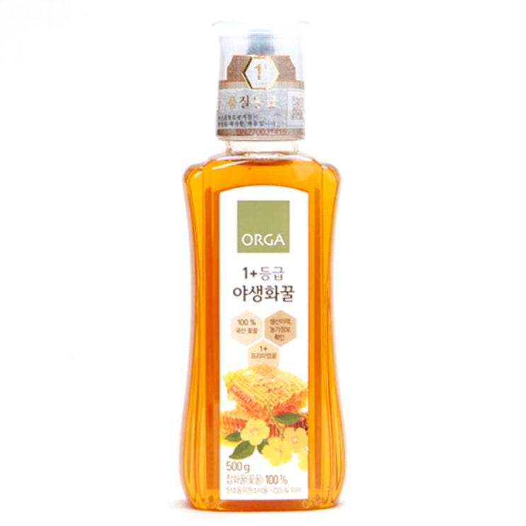 잘나가는 ORGA 1+등급 야생화꿀, 500g, 1개 ··· 잘나가는 ORGA 1+등급 야생화꿀, 500g, 1개 ···