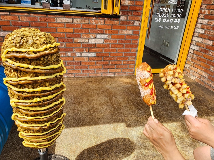  서귀포시 맛집 쏭스핫도그 제주 강정점