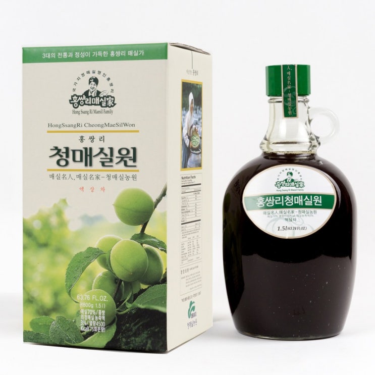 후기가 좋은 홍쌍리 청매실농원 유기농매실 청매실원 매실청 600ML 매실원액, 1병, 1500ml ···