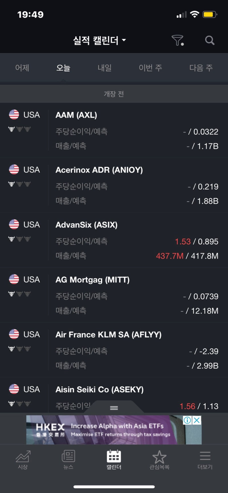 미국주식 어닝시즌 실적발표 확인하는 법 사이트, 아마존 하락왜? 주가전망 : 네이버 블로그
