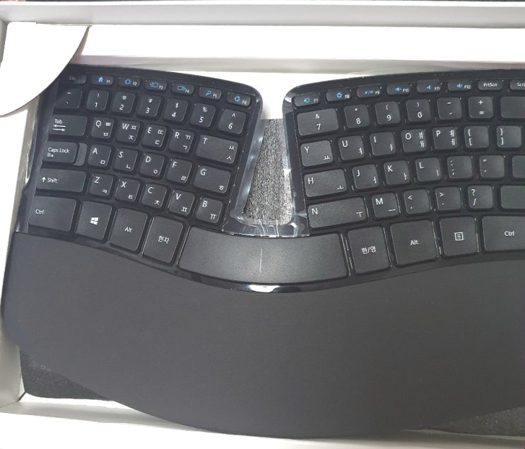 써봤어요~ 마이크로소프트 버티컬 인체공학 키보드마우스 세트 Microsoft Sculpt Ergonomic Desktop 사용기