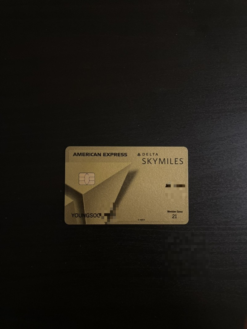 델타 스카이마일스 아멕스 신용카드 발급 후기 : 네이버 블로그