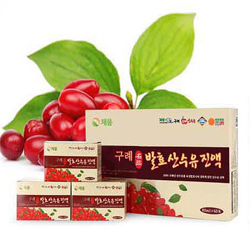 인지도 있는 채움식품 명품 구례 발효산수유진액 80ml 60포 ···