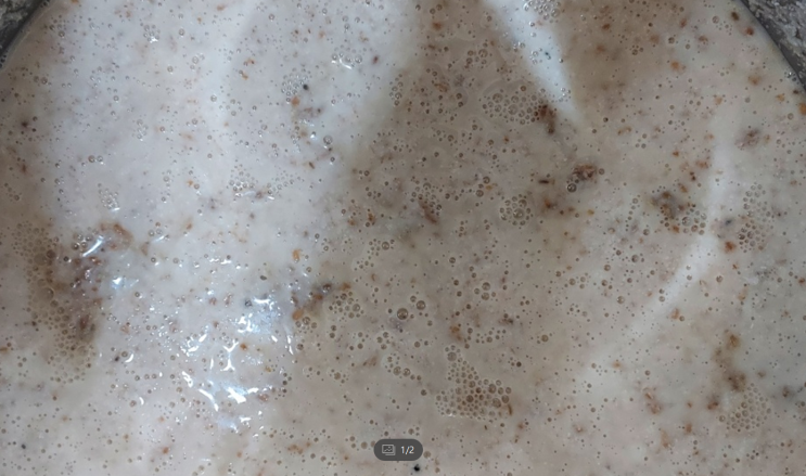  술빚기 덧술(벽향주 변형 이양주와 백설기 이양주)