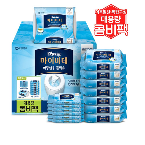 핵가성비 좋은 크리넥스 마이비데 화장실용 물티슈 대용량 콤비팩 본품+용기+휴대용 비데티슈 추천합니다 핵가성비 좋은 크리넥스 마이비데 화장실용 물티슈 대용량 콤비팩 본품+용기+휴대용 비데티슈 추천합니다