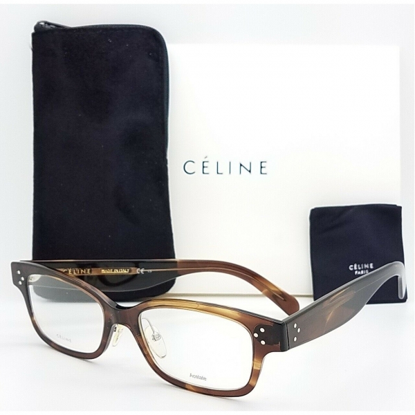 당신만 모르는 272893 / NEW Celine Rx Frame CL 41438F 07B 52mm Havana brn AUTHENTIC Classic Mens Womens ··· 당신만 모르는 272893 / NEW Celine Rx Frame CL 41438F 07B 52mm Havana brn AUTHENTIC Classic Mens Womens ···