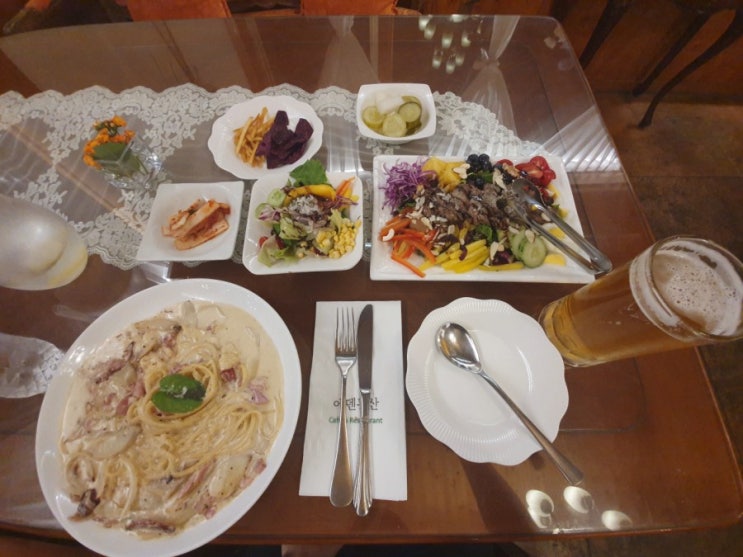  경주맛집 _ 에덴동산 _ 양식  (+경주 김유신묘)